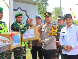 Kapolres Tebing Tinggi Bersama Walikota Tinjau Kesiapan Pos Pengamanan Nataru
