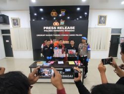 Polres Serdang bedagai Melaksanakan Rilis Akhir Tahun 2025 Secara Serentak