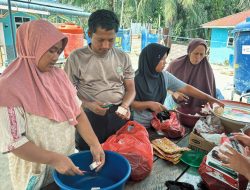 Dapur Lapangan Polda Sumut Hidangkan Menu Buka Puasa bagi Warga Terdampak Bencana di Aek Ngadol
