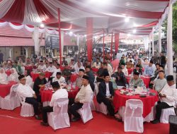 Buka Puasa Bersama Kapolres Binjai Bersama Forkopimda, Tokoh Agama Dan Mahasiswa