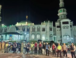 Patroli Ramadhan Humanis, Patroli Gabungan Jamin Keamanan Tarawih di Tebing Tinggi