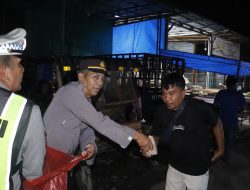 Semarak Hari ke-14 Ramadhan, Polres Langkat Berbagi Sahur dan Gelar Safari Subuh