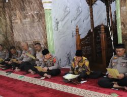 Polres Langkat Laksanakan Binrohtal, Perkuat Iman dan Kepedulian Sosial Personel
