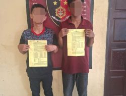 Polsek Tanjung Morawa Berhasil Amankan Dua Pelaku Pencurian Sepeda Motor