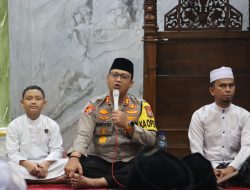 Polres Langkat Buka Puasa Bersama Anak Yatim dan Santri, Peringati Nuzulul Qur’an