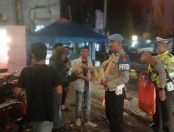 Polres Langkat Gelar Sahur On The Road Hari ke-29, Bagikan Nasi Sahur untuk Masyarakat