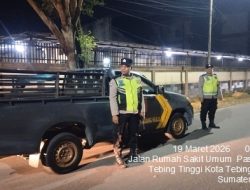 Patroli Asmara Subuh, Polsek Padang Hulu Pastikan Situasi Tetap Kondusif
