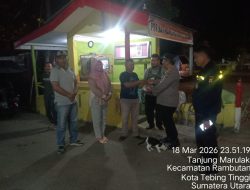 Kapolsek Rambutan dan Lurah Tanjung Marulak Sambangi Poskamling, Perkuat Sinergi Kamtibmas