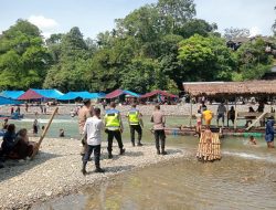 Polri Berikan Imbauan Keselamatan di Wisata Tangkahan, Wujud Nyata Operasi Ketupat 2026