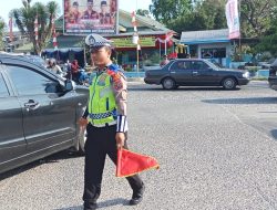 Libur Lebaran Hari Ketiga, Lalu Lintas Serdang Bedagai Terpantau Kondusif