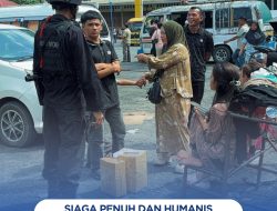 Sigap dan Humanis, Brimob Sumut Kawal Arus Mudik di Pelabuhan dan Terminal Sibolga