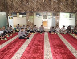 Polres Langkat Gelar Binrohtal, Perkuat Iman dan Kebersamaan Personel