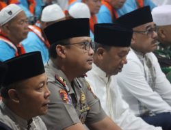 Kapolres Langkat Hadiri dan Amankan Pelepasan Jemaah Haji Keloter 2 Tahun 2026