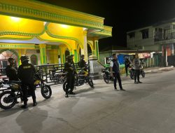 Patroli Skala Besar Brimob Polda Sumut Sasar Titik Rawan Belawan, Ciptakan Rasa Aman Masyarakat