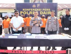 Polres Dairi Paparkan Hasil Ungkap Kasus Narkoba Sejak Bulan Januari, 43 Tersangka Turut Diamankan