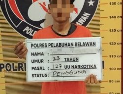 Kembangkan Kasus, Sat Narkoba Polres Pelabuhan Belawan Tangkap 2 Pengedar dan 5 Pengguna Shabu