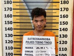 Digerebek di Kos-Kosan, Pemilik Sabu Tak Berkutik Saat Sat Resnarkoba Polres Tebing Tinggi Datang