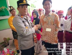 Upacara Hardiknas 2026 Berjalan Lancar, Polres Tebing Tinggi Pastikan Situasi Kondusif