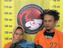 Satresnarkoba Polres Tapsel Gagalkan Peredaran 3 Kg Ganja, Dua Pelaku Ditangkap Gunakan Becak Motor