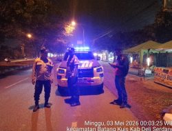 Patroli Blue Light Ditingkatkan, Polresta Deli Serdang Perkuat Kehadiran Polisi di Malam Hari