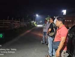Antisipasi Tindak Kriminal, Sat Reskrim Polres Tebing Tinggi Gelar Patroli