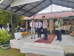 Kapolsek Dolok Masihul Ajak Siswa SMK Karya Utama Jauhi Narkoba dan Geng Motor saat Pimpin Upacara