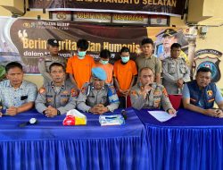 Resahkan Warga Bakaran Batu, Tiga Pencuri Sawit Diciduk Polsek Torgamba Saat Angkut Hasil Curian
