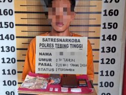 Operasi Antik 2026, Sat Resnarkoba Polres Tebing Tinggi Tangkap Pengedar Sabu di Paya Lombang