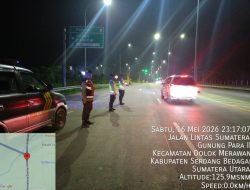 Antisipasi Kejahatan Jalanan dan Begal, Polsek Dolok Merawan Gelar Patroli hingga Pintu Tol