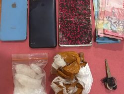 Polres Labusel Gagalkan Transaksi Sabu, Dua Pria Ditangkap dengan Barang Bukti 100 Gram