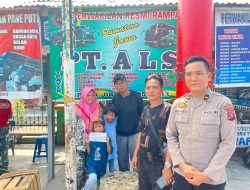 POLRES SERGAI FASILITASI PEMULANGAN PASUTRI DAN DUA ANAKNYA KE JAKARTA, WUJUD KEPEDULIAN KEPADA MASYARAKAT