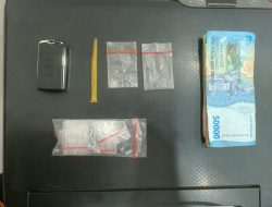 Sat Res Narkoba Polres Sergai Tangkap Pengedar Shabu-Shabu di Teluk Mengkudu