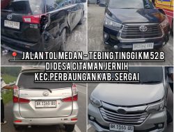Sat Lantas Polres Sergai Tangani Empat Kecelakaan Lalu Lintas Terjadi di Sergai dalam Sehari, Tiga Korban Luka-Luka