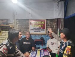 Polsek Padang Hulu Lakukan Pengecekan Pos Satkamling di Kelurahan Bandar Sono