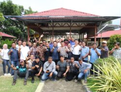 PJU Polres Sergai ‘Ngopi Bareng’ bersama WMHPSB, Perkuat Sinergitas dan Kemitraan