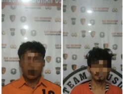 Ancam Sopir Truk di Tol Belmera, Dua Pelaku Curas Dibekuk Polres Pelabuhan Belawan dalam Hitungan Jam