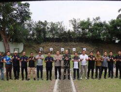 KAPOLRES BINJAI LATIHAN MENEMBAK BERSAMA FORKOPIMDA BINJAI