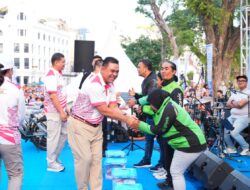 Polda Sumut Sulap Car Free Day Jadi Pesta Rakyat HUT Bhayangkara ke-80, Ribuan Warga Padati Lapangan Merdeka