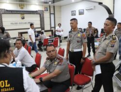 Polres Serdang Bedagai Gelar Bakti Kesehatan, Ratusan Warga dan Personel Ikuti Pemeriksaan serta Donor Darah Gratis