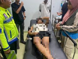 Lalai dan Tak Pakai Helm, Dua Sepeda Motor Tabrakan di Sergai, 4 Orang Luka-Luka