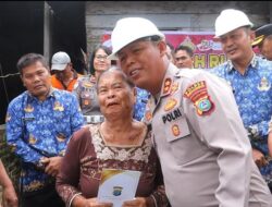 Jelang Hari Bhayangkara ke-80, Kapolres Simalungun Gelar Bedah Rumah: Nenek 76 Tahun Sambut Harapan Baru
