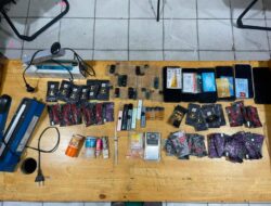 Operasi Senyap Satresnarkoba Polrestabes MedanBongkar Home Industri Pod Getar Kombinasi Zat Berbahaya