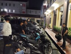 Saat Patroli,Polres Pematangsiantar Amankan Tiga Sepedamotor Knalpot Brong