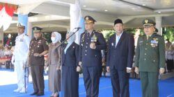 Kapolres Langkat Pimpin Upacara Hari Bhayangkara ke-80, Polri Untuk Masyarakat