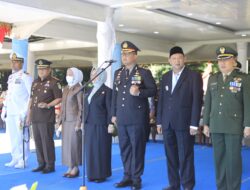 Kapolres Langkat Pimpin Upacara Hari Bhayangkara ke-80, Polri Untuk Masyarakat