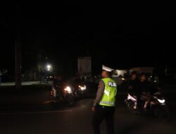 Bentuk Pelayanan, Sat Lantas Polres Langkat Pengaturan Lalin Malam Hari