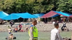 Patroli Humanis di Eko Wisata Tangkahan, Polsek Padang Tualang Imbau Pengunjung Utamakan Keselamatan