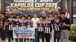 Team GAMA Polres Sergai Raih Juara II Turnamen Esport Kapolri Cup Polda Sumut
