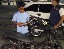 Patroli Hingga Subuh,Polres Pematangsiantar Amankan  Enam Sepedamotor Knalpot Brong