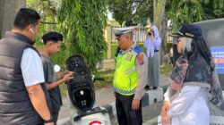 Satlantas Polres Tebing Tinggi Gelar Operasi Gabungan Sosialisasi Kepatuhan Pajak Kendaraan Bermotor